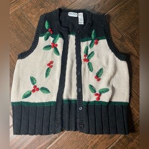Knitted Christmas Sweater Vest